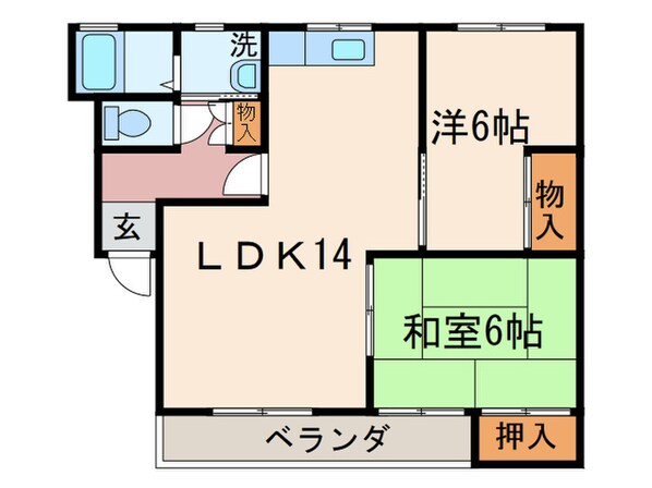 ＫＡＫＵ ＢＬＤの物件間取画像